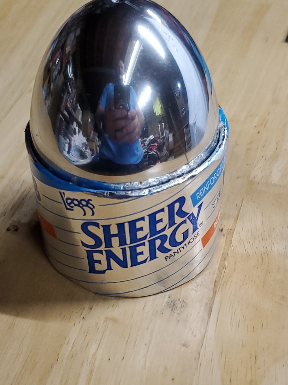 Sheer Energy Silver Reflective Dome Accent by Sheer Energy